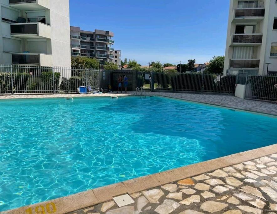 Vue Panoramique Sur Bassin,Piscine Et Terrasse Apartment Arcachon Exterior foto