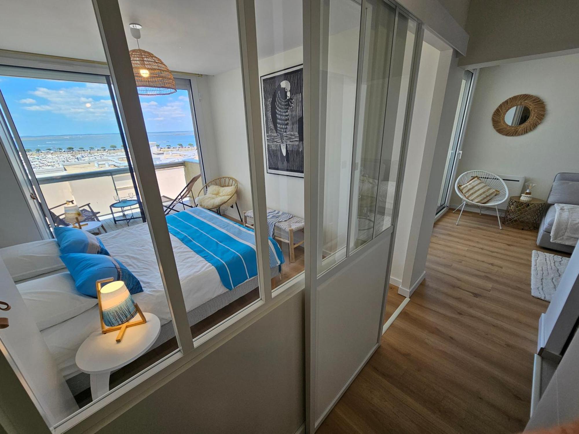 Vue Panoramique Sur Bassin,Piscine Et Terrasse Apartment Arcachon Exterior foto